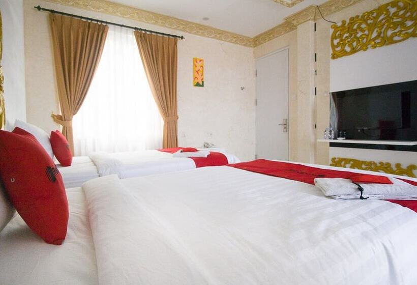 Номер Deluxe, Reddoorz Plus Near Discovery Shopping Mall Bali