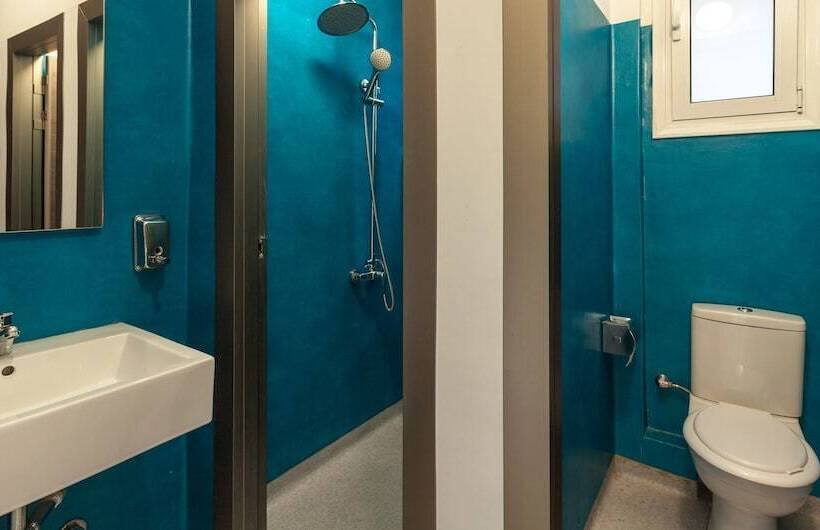 اتاق استاندارد یک تخته با سرویس بهداشتی مشترک, Artemision