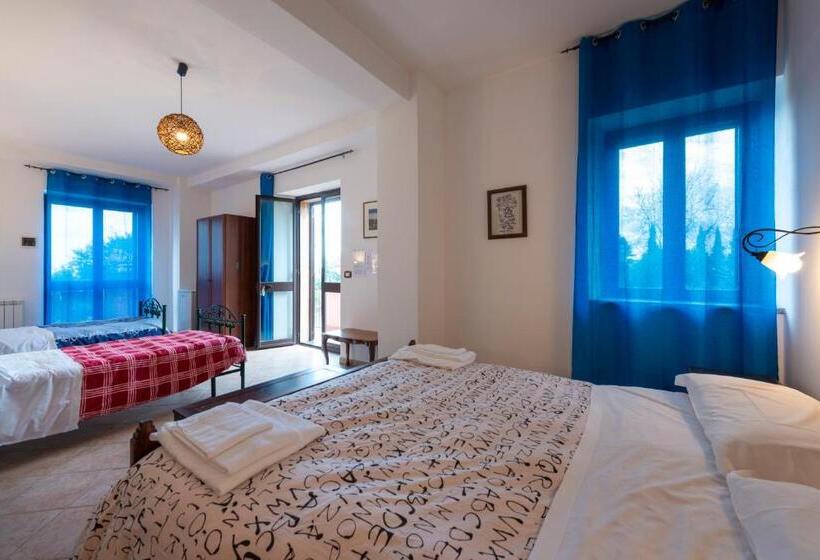 带海景标准四人间, Agriturismo Dell'etna