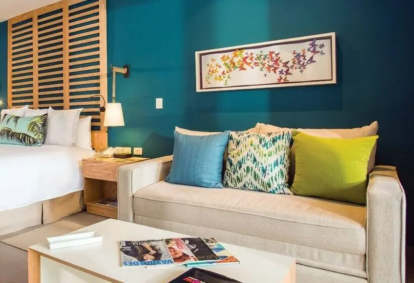 キングサイズベッドのジュニアスイート, Dreams Natura Resort & Spa  All Inclusive