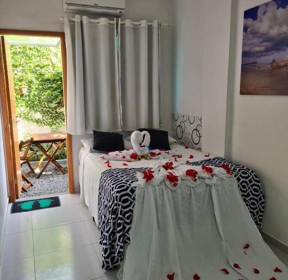 اتاق استاندارد سه تخته با بالکن, Pousada Sereia Do Porto