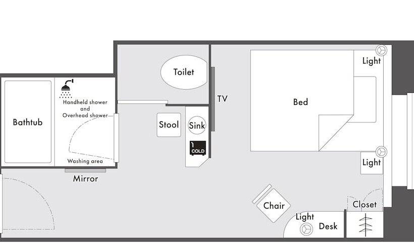 Standard Room, Hankyu Respire Osaka