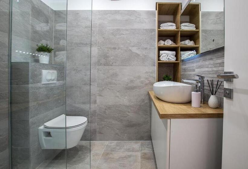 带1个卧室的豪华公寓, Villa M