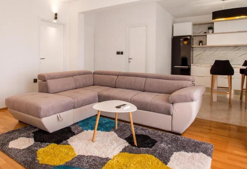 带1个卧室的豪华公寓, Villa M