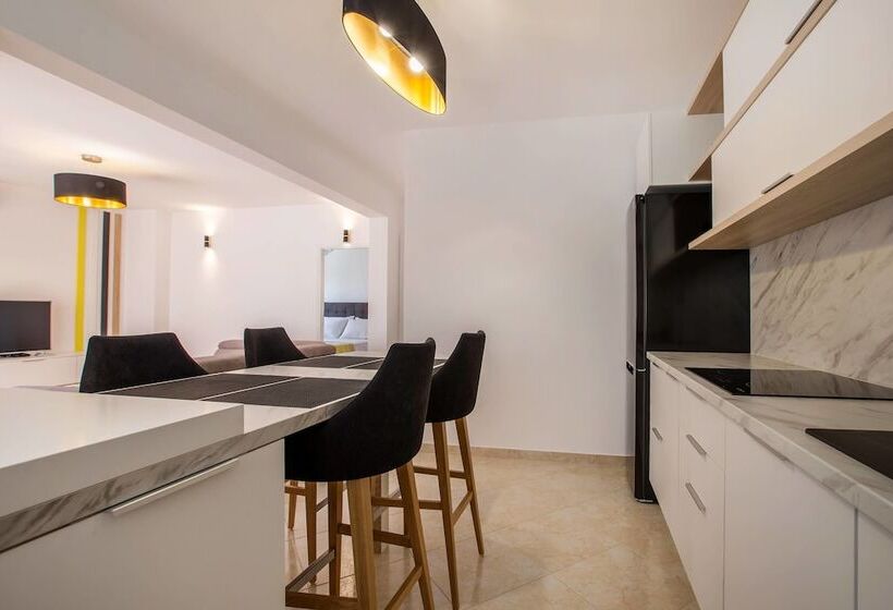 带1个卧室的豪华公寓, Villa M