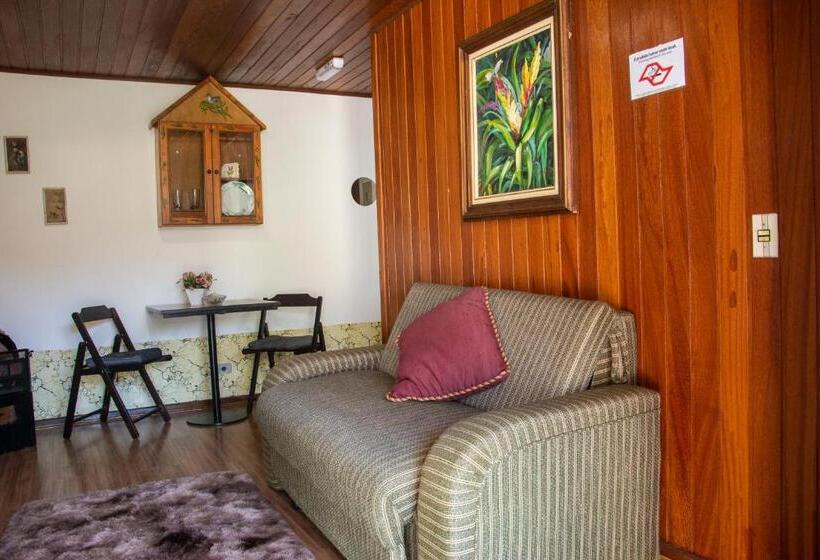 Chalet 1 Dormitório, Pousada Recanto Ninho Verde Chalés
