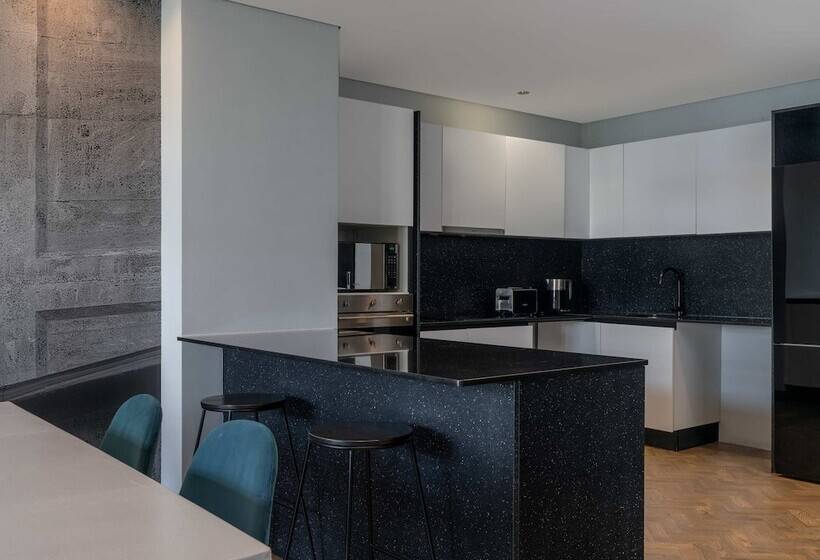 Апартаменты Deluxe 2 Спальни, The Onyx Apartment Hotel By Newmark