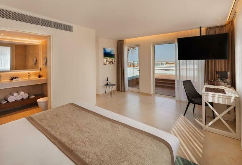 חדר פרמיום נוף לים, Herbert Samuel Milos Dead Sea