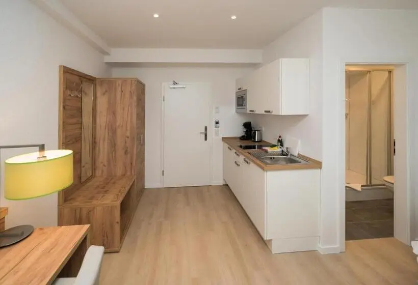 آپارتمان 1 خوابه, Apartment Düsseldorf Nord
