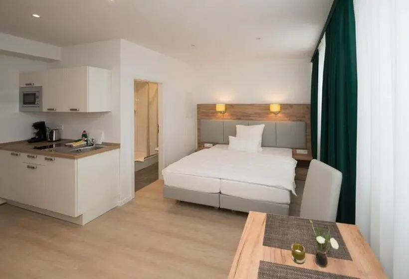 آپارتمان 1 خوابه, Apartment Düsseldorf Nord