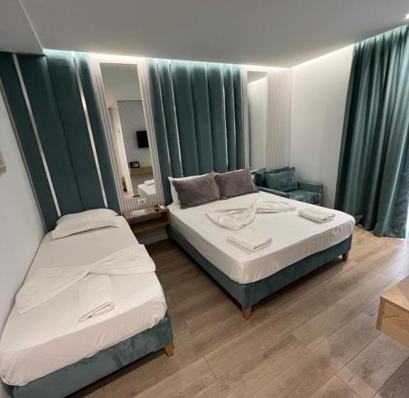 غرفة ديلوكس عائلية, Ilio Boutique