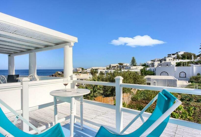 غرفة قياسية مطلّة علي الحديقة, Eunymos   Trattoria Da Francesco Panarea