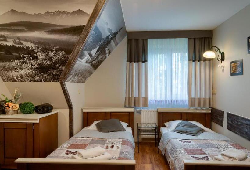 标准间, Willa Silene   Góralska Muzyka Na żywo, Blisko Termy I Wyciągów