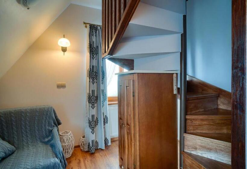 带1个卧室的豪华公寓, Willa Silene   Góralska Muzyka Na żywo, Blisko Termy I Wyciągów