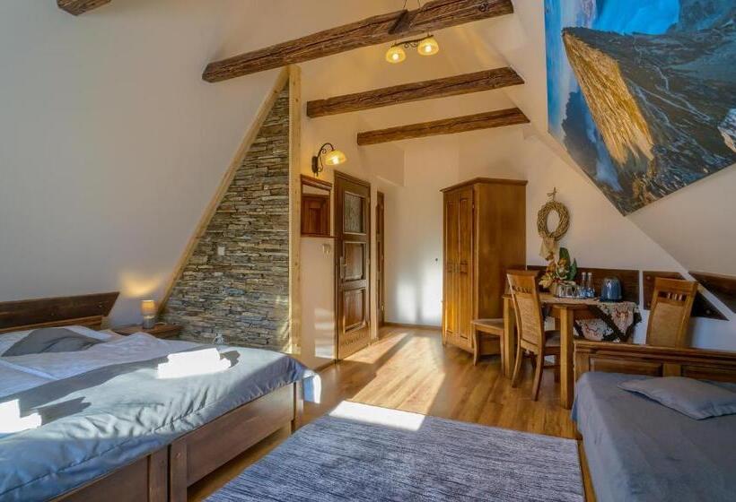 标准三人间, Willa Silene   Góralska Muzyka Na żywo, Blisko Termy I Wyciągów