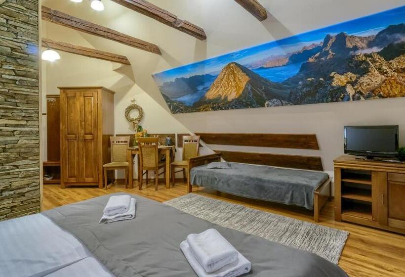 标准三人间, Willa Silene   Góralska Muzyka Na żywo, Blisko Termy I Wyciągów