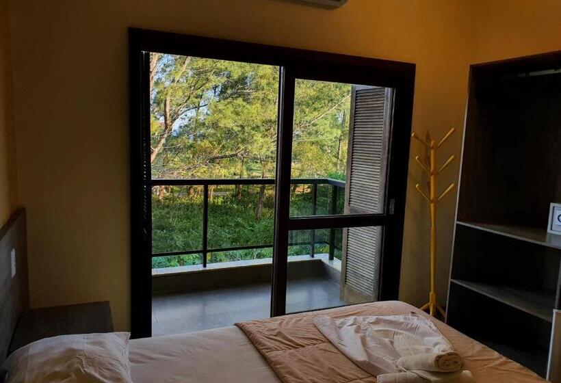 חדר משפחתי נוף לים, Pousada Capão