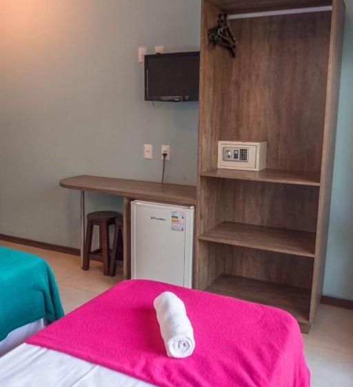 חדר משפחתי נוף לים, Pousada Capão