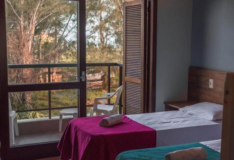 חדר משפחתי נוף לים, Pousada Capão