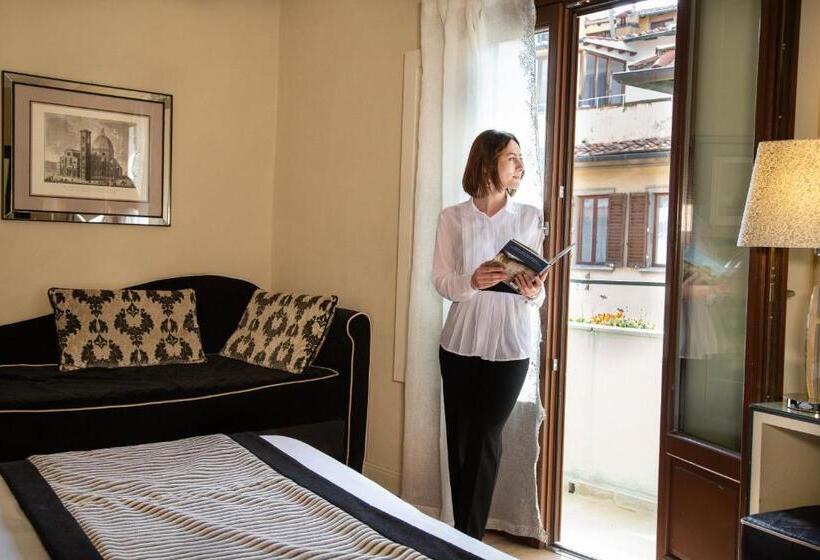 اتاق پریمیوم با بالکن, Boutique Hotel Del Corso