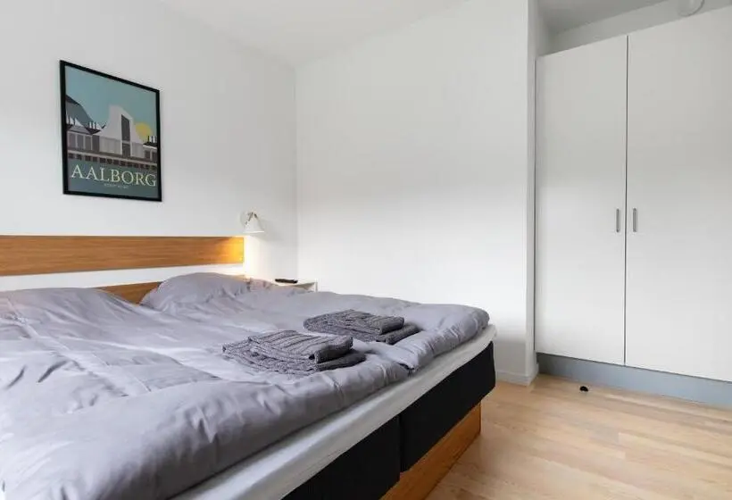 2ベッドルームアパートメント, Aalborg Hotel Apartments