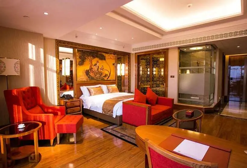 Deluxe-huone, Chengdu Trika Tsang International