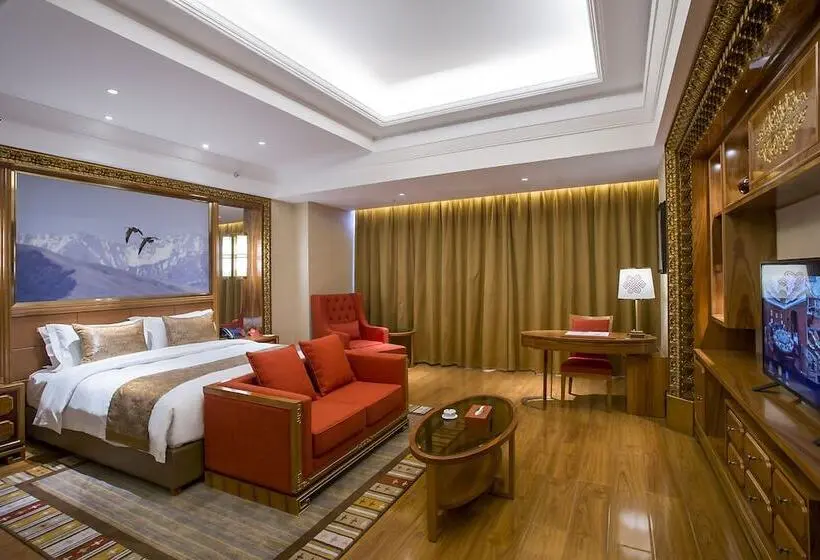 Deluxe-huone, Chengdu Trika Tsang International
