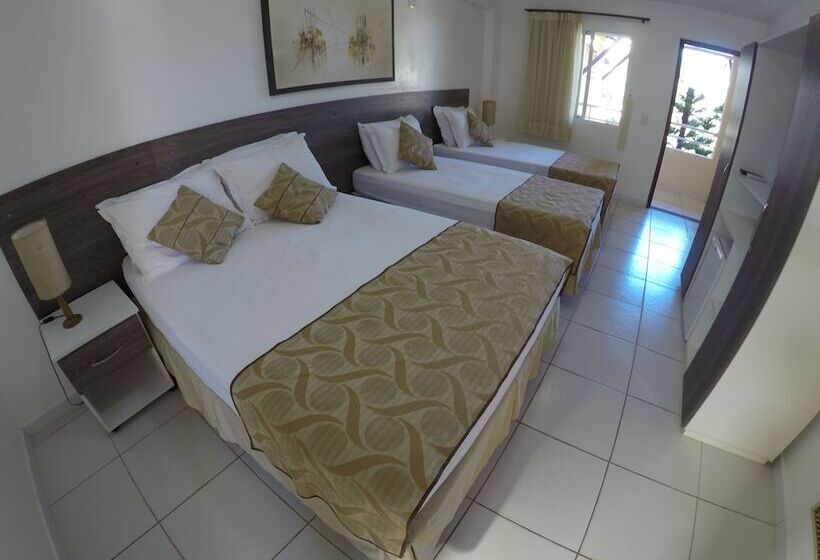 اتاق استاندارد سه نفره, Pousada Porto Das Dunas