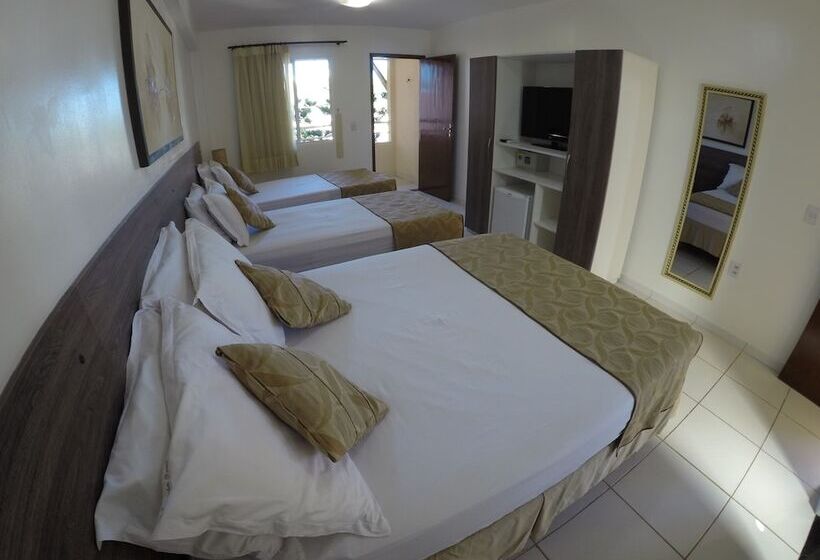 اتاق استاندارد چهار تخته, Pousada Porto Das Dunas