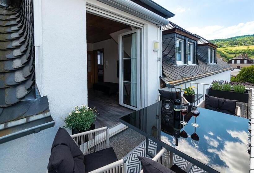 ２ベッドルームアパートメント, Moselweingut & Gästehaus Hubertushof