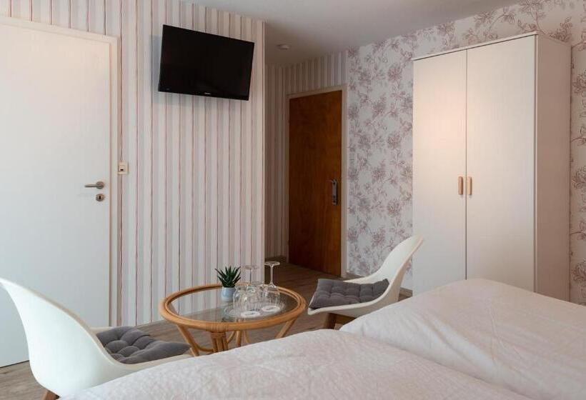 Номер Стандарт с Балконом, Moselweingut & Gästehaus Hubertushof