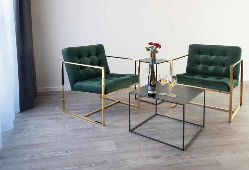 סוויטה עם טרסה, Moselweingut & Gästehaus Hubertushof