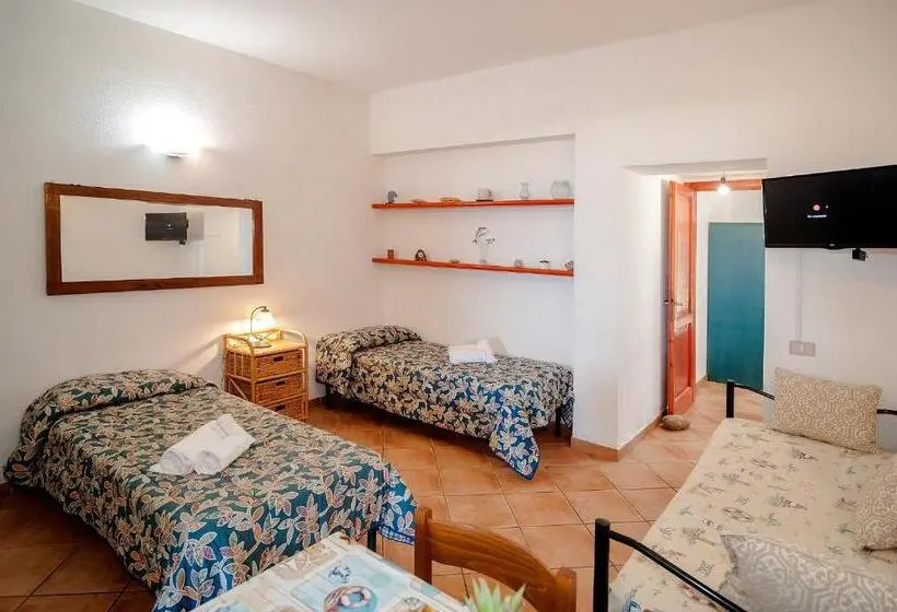 ２ベッドルームアパートメント, Stella Marina Camere Sul Mare