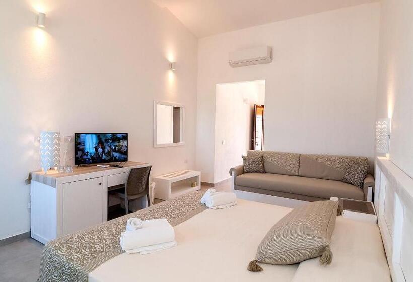 اتاق استاندارد چهار تخته با چشمانداز دریا, Stella Marina Camere Sul Mare