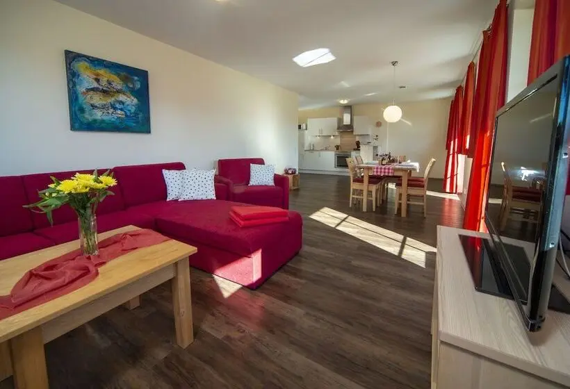 ２ベッドルームデラックスアパートメント, Seehotel Und Appartements Schnöller