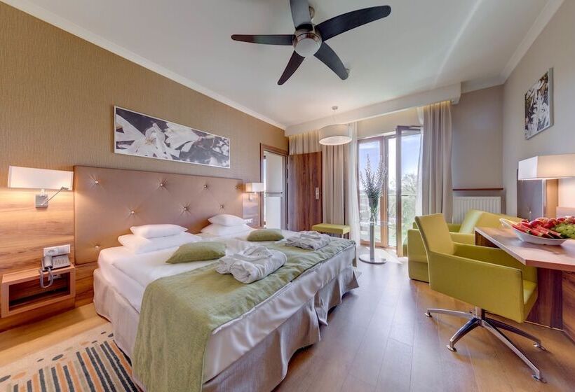 اتاق استاندارد یک تخته با بالکن, Mineral Hotel Malinowy Raj