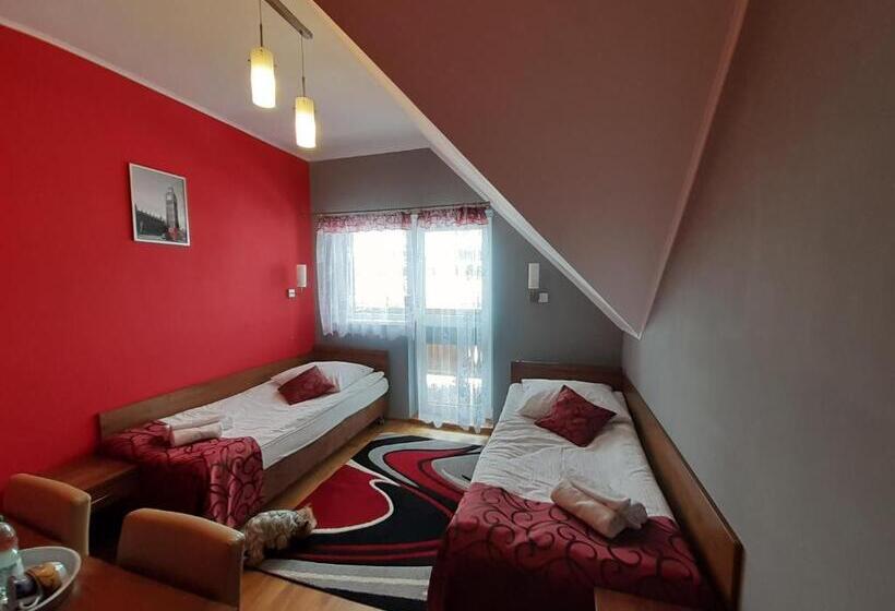 Quarto Estandar com Sacada, Pensjonat Zielone Wzgórze W Bolesławowie