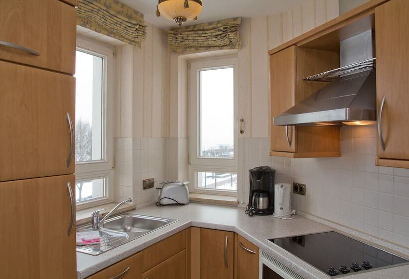 Апартаменты 1 Спальня Вид на Море, Seetelhotel Ostseeresidenz Ahlbeck