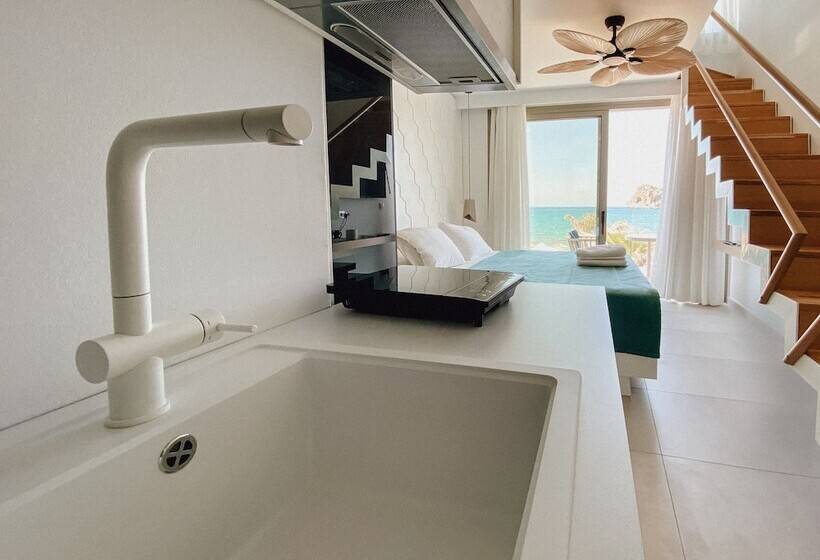 דירת 2 חדרים נוף לים, Vergina Beach