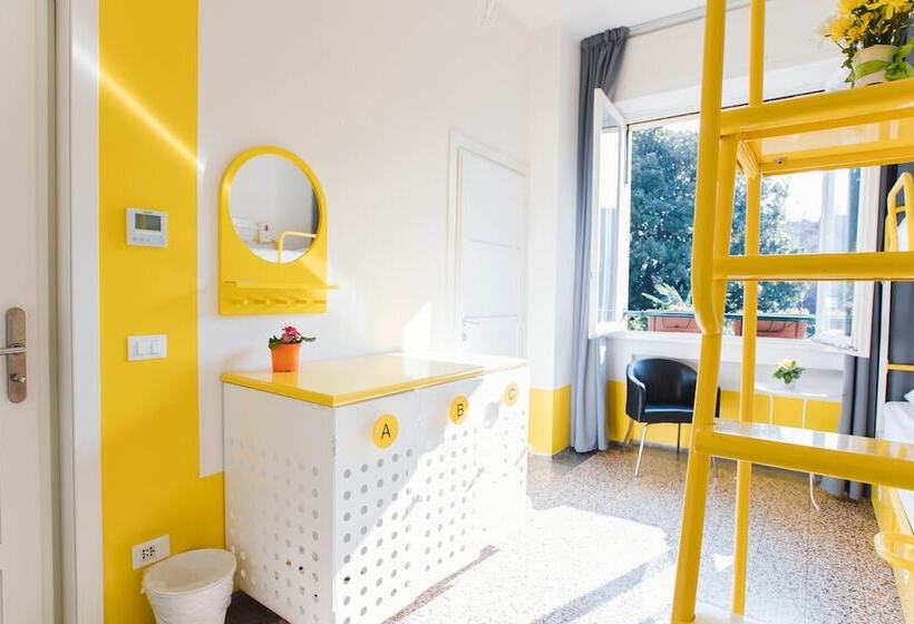 ルームシェアのワンベッド, Ostello Bello Lake Como