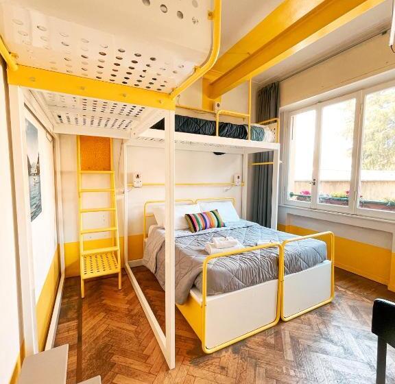 スタンダードトリプルルーム, Ostello Bello Lake Como