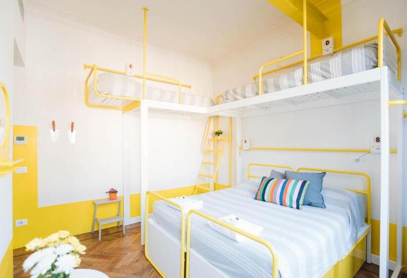 スタンダード４人部屋, Ostello Bello Lake Como