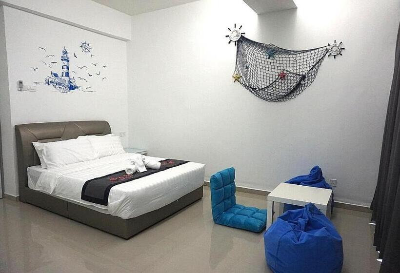 اتاق استاندارد چهار تخته, D' Cozy Inn