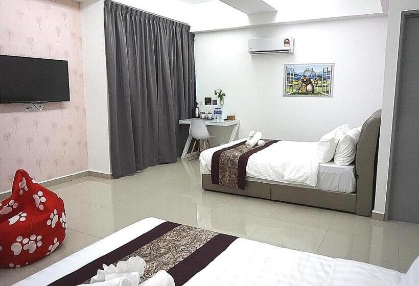 اتاق استاندارد چهار تخته, D' Cozy Inn