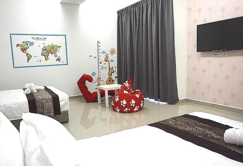 اتاق استاندارد چهار تخته, D' Cozy Inn