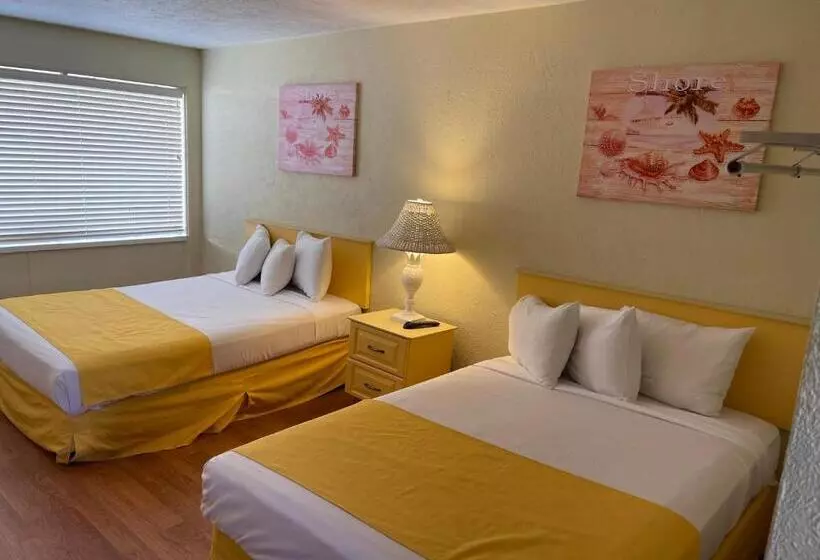 Standard-huone 2 Parivuodetta, American Safari Motel