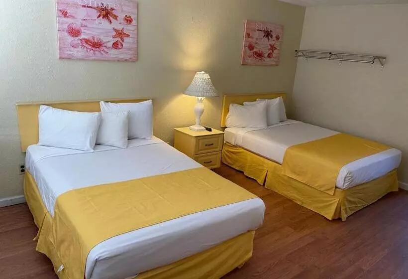 Standard-huone 2 Parivuodetta, American Safari Motel