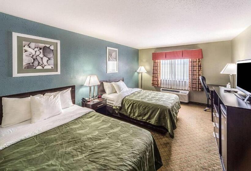 חדר סטנדרט שתי מיטות זוגיות, Quality Inn Columbia City Near Us30