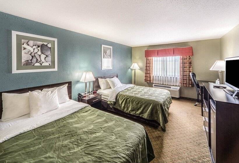 חדר סטנדרט שתי מיטות זוגיות, Quality Inn Columbia City Near Us30