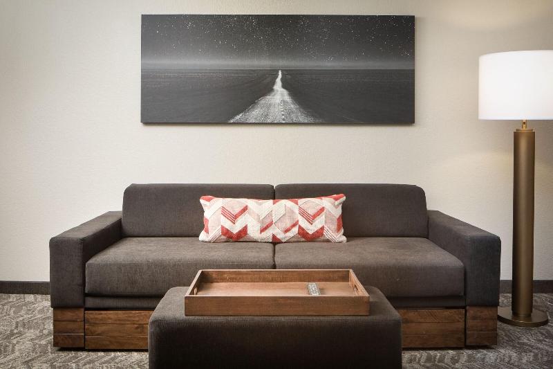 מיטת קינג בסוויטה, Springhill Suites By Marriott Dallas Downtown / West End